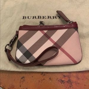 Burberry wristlet
